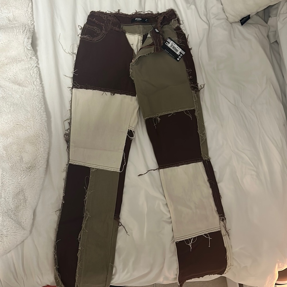 Jaded London patchwork denim jeans. Never worn.